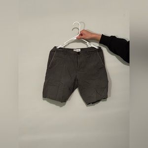 Calvin Klein Grey Flex Chino Shorts, 2017 Edition
